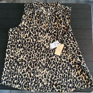 Halogen leopard tank 2X NWT